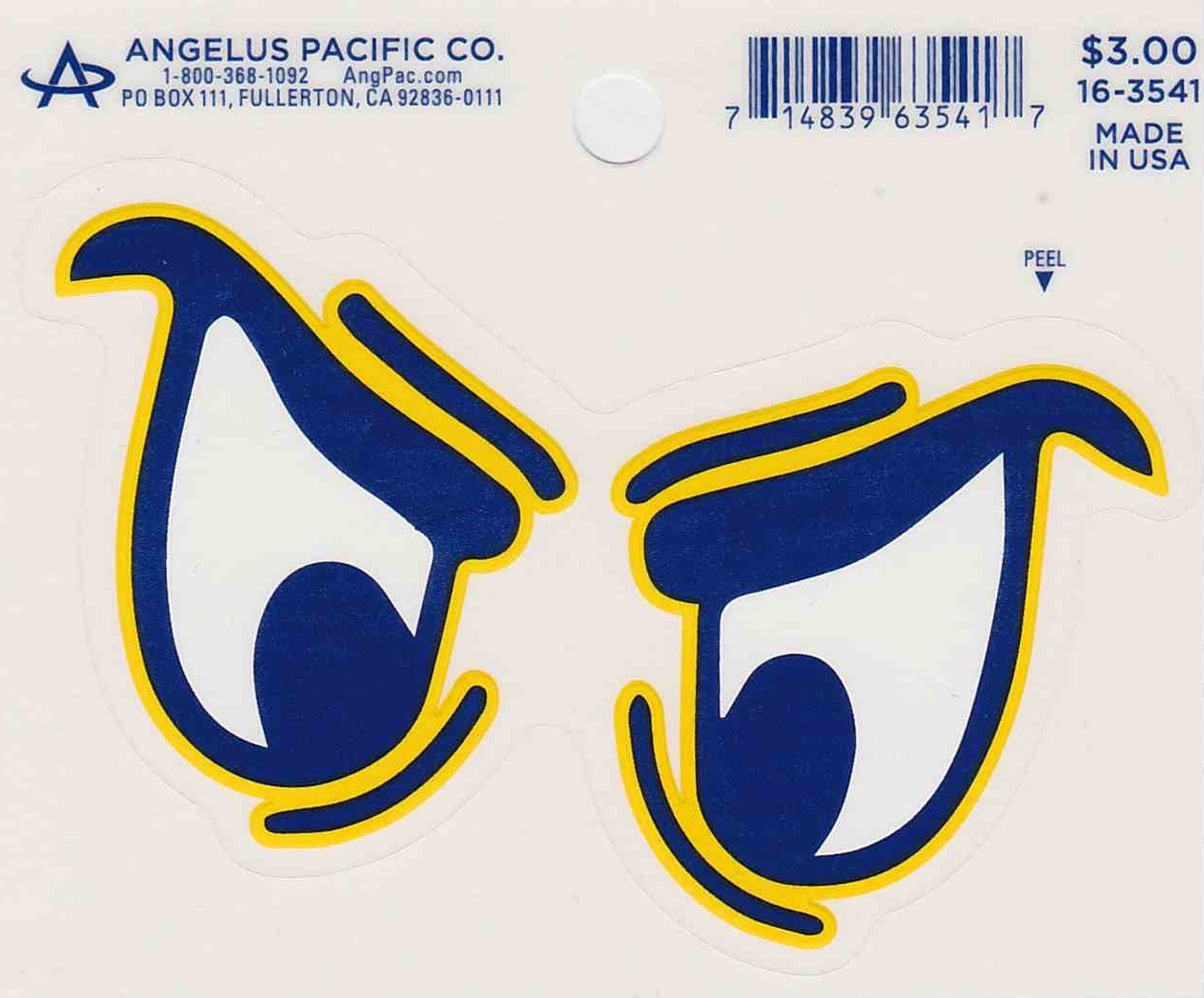 Phantom Eyes Window Sticker