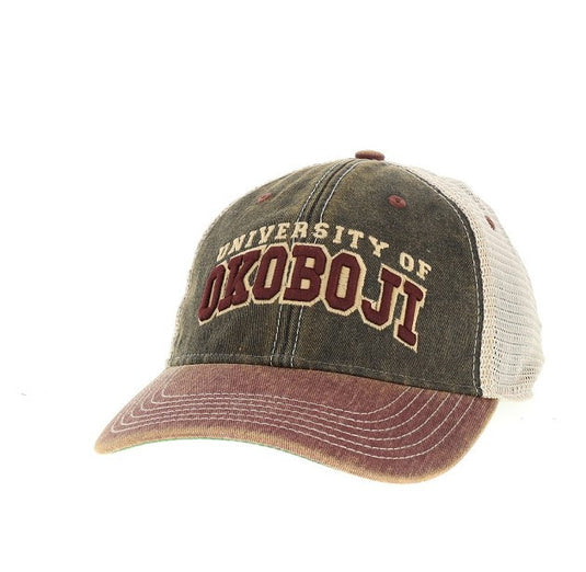 University of Okoboji Old Favorite - Black & Burgundy
